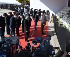 與 '이태원 참사' 분향소 조문…정진석 "안전망 다시 점검"