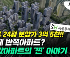 서울 24평이 3.5억…반값아파트 '반쪽' 오명, 진실은?[부릿지]