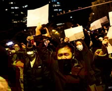 中 백지 시위, 제2 천안문 사태가 될까?