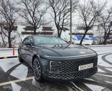 [시승기] 굽은 길·폭설 헤치고 달린 '그랜저 HEV' 진가 드러났다