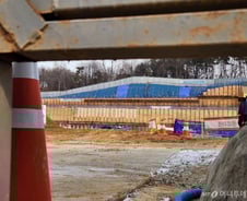 [르포]멈춰선 '중대재해' 물류센터 공사현장…"난 관계 없으니 묻지말라"