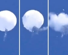 요격 당한 中 정찰 풍선과 유유히 돌아간 北 무인기