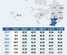 '인천의 강남' 연수구 살기 좋네...생활안전 '전국 6위'