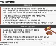 부당이득 많을수록 벌금·징역 무겁지만…'무쓸모' 자본시장법