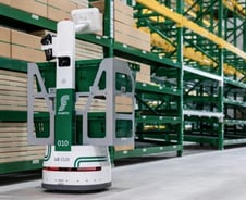 [르포]칼각으로 택배 옮기는 로봇들 정확도 99.8%…오류는 사람이