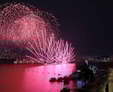 아침부터 밤까지 보랏빛 여의도…수십만 '아미' 질서의식 빛났다