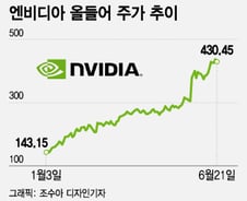 올해 3배 오른 엔비디아, 16% 급락 의견 나왔다[오미주]