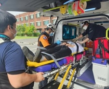 환자 싣자마자 전문의 손길…골든타임 잡는다