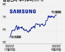 신고가 찍은 삼성전자 '환호'…더 오를까? "하반기 더 좋다"