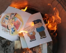 [광화문]검정고무신과 미키마우스