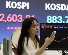 반도체 '줍줍'..구원투수 된 기관에 코스피 2600선 회복