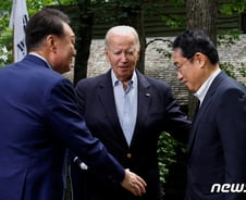 "미국의 외교적 꿈이 실현됐다" 한미일 공조구축 - NYT