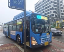[르포]"서두르면 쾌적" vs "붐벼도 빨리"…골드라인 대체 버스 1주일, 승자는?