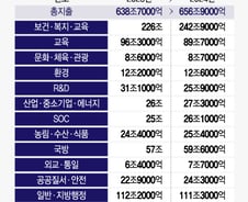"R&D 예산, 17% 칼질…'허리띠' 조여도 사회복지 예산은 8.7%↑"