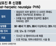 암 통증 맞먹는데 평생 간다…대상포진 합병증, 골든타임 '72시간'