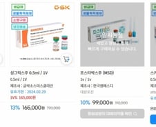 [단독]60만원 대상포진 백신, 도매가 38만원…의사들 "남는 게 없어"