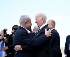 네타냐후에 힘실은 바이든 "가자 병원 폭발, 테러조직 오발탓"