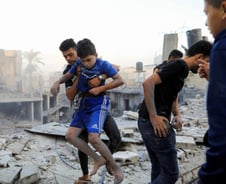 "이스라엘 소행" 단정하는 아랍권, 병원 폭발 국제조사단 요구