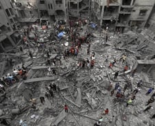 이스라엘군 "기자 지하표적 150곳 공격, 하마스 공중전 책임자 제거"