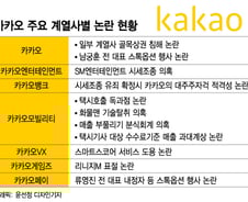 '시세조종·기술탈취' 논란 투성이 카카오, '우군'이 없다