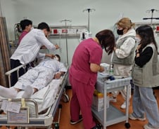 '뇌졸중 의심' 50대 러 노동자,  간호돌봄봉사단 도움으로 위기 넘겨