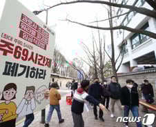 [단독]'주 52시간+α', 연장근로 변동폭 제한한다