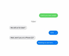 안드로이드 유저도 이제 '파란색 말풍선' 쓴다