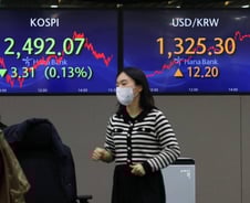 '美 경기 둔화 우려' 코스피 하락 마감…2490선 턱걸이