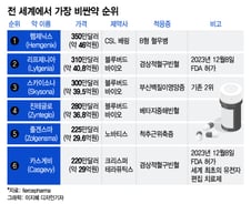 한방에 '41억', 가장 비싼 약 2위인데…"그래도 싸다" 신약 뭐길래?