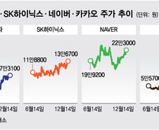 "산타가 벌써?", 삼전·SK하이닉스 신고가…네카오도 급등
