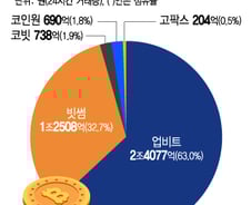 수수료 0원, 에어드롭 무장한 빗썸, 가상자산 거래 점유율 급등