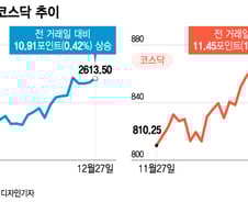 대주주 양도세 완화하니 투자자 웃었다…배당락일에도 증시상승