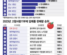 [더차트] '십시일반' 고향 사랑 보여준 1위 지자체, 전남 '이곳'