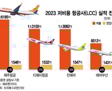 [더차트]대한항공·아시아나 보다 많이 탔다…LCC 매출액 1위는 어디?