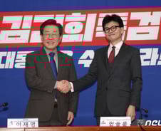 '장래 대통령감은 누구?' 갤럽 여론조사, 이재명·한동훈 경합