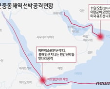 세계 주요 항로 다 막히자 들뜨는 해운주..왜?
