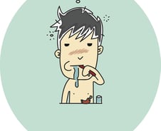 양치할 때마다 헛구역질…1주 넘게 지속되면 병원 찾으세요[한 장으로 보는 건강]