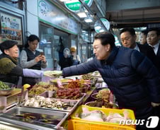 윤석열 대통령 지지율 소폭 하락 '36%'…'윤·한 갈등' 여진