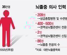 의사 한 명이 뇌졸중 환자 5백명 진료…"붕괴는 시간 문제" 경고나왔다
