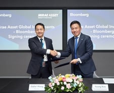 미래에셋자산운용, 블룸버그와 글로벌 비즈니스 업무협약 체결