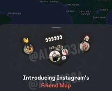 [IT썰]"비밀리에 개발 중"…인스타 '친구 지도' 뭐길래