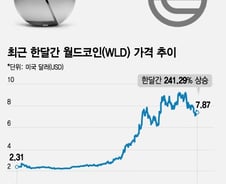 "80만원 벌자" 홍채 등록하는 사람들…코인 가격도 덩달아 '급등'