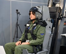 [르포] 몸무게 6배 압박에 기절…극한에 도전하는 전투기 조종사