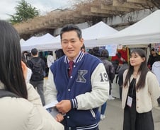 광진에 돌아온 '건대 선배' 오신환 "오세훈 시장과는 이심전심"