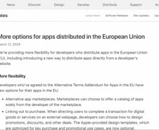 [IT썰]웹에서도 아이폰 앱 받는다…애플 앱스토어 벽 허문 EU