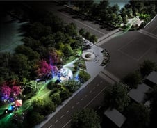 서울 석촌호수 주변에 'LED 미디어조형물' 설치된다