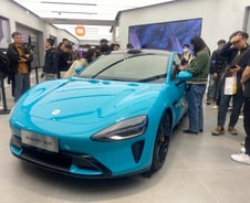 [르포] 포르쉐 닮은 샤오미 첫 전기차…상상 속 사양이 현실로