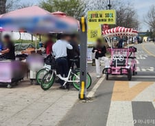 "허가는요?" 묻자 버럭…한강 노점상, 위험해도 철거 못 하는 이유[르포]