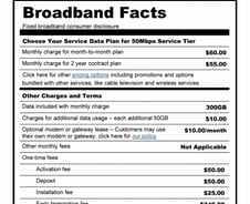 [IT썰] 미국, 인터넷 요금에 '영양성분표' 도입