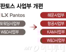 [단독]LX판토스, 사업부 개편해 영업 강화…"네트워크 다각화"